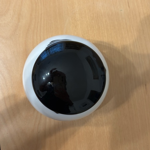 Mikasa white & black sugar bowl. - Picture 3 of 6